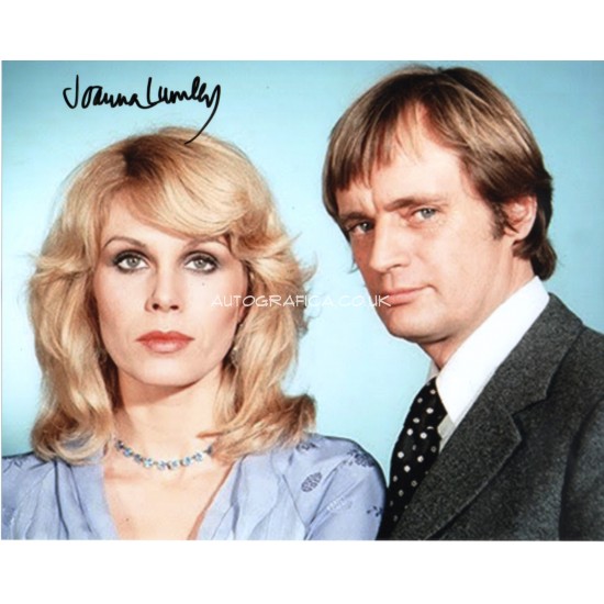 Joanna Lumley Sapphire Steel genuine authentic autograph signed photo.