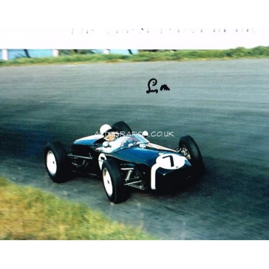 Stirling Moss F1 genuine authentic autograph signed photo 3