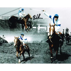 Bob Champion Horse racing genuine authentic autograph signed photo
