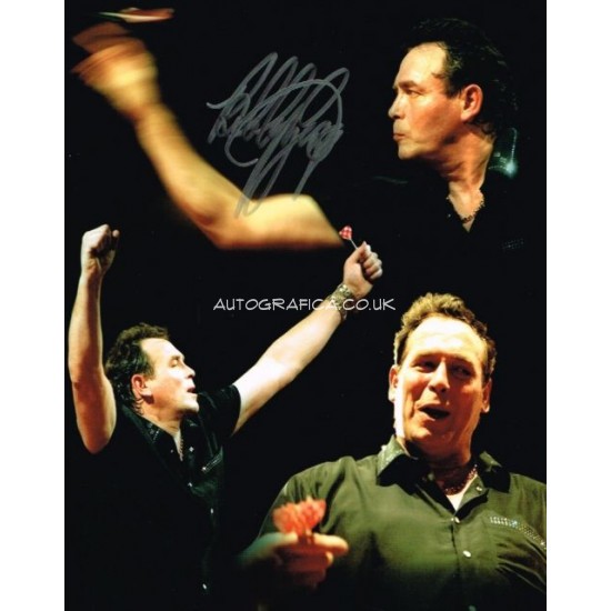 Bobby George Darts genuine authentic autograph signed photo