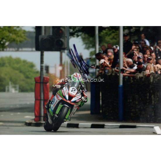 James Hillier IOM TT genuine authentic autograph signed photo