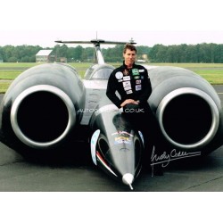 Andy Green Thrust SSC genuine authentic autograph signed photo