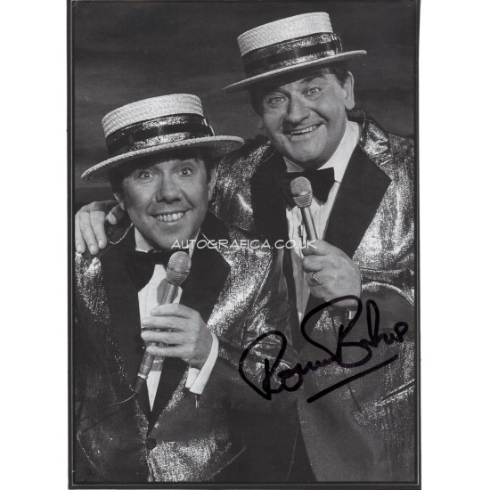 Ronnie Barker genuine signed authentic signature photo COA UACC